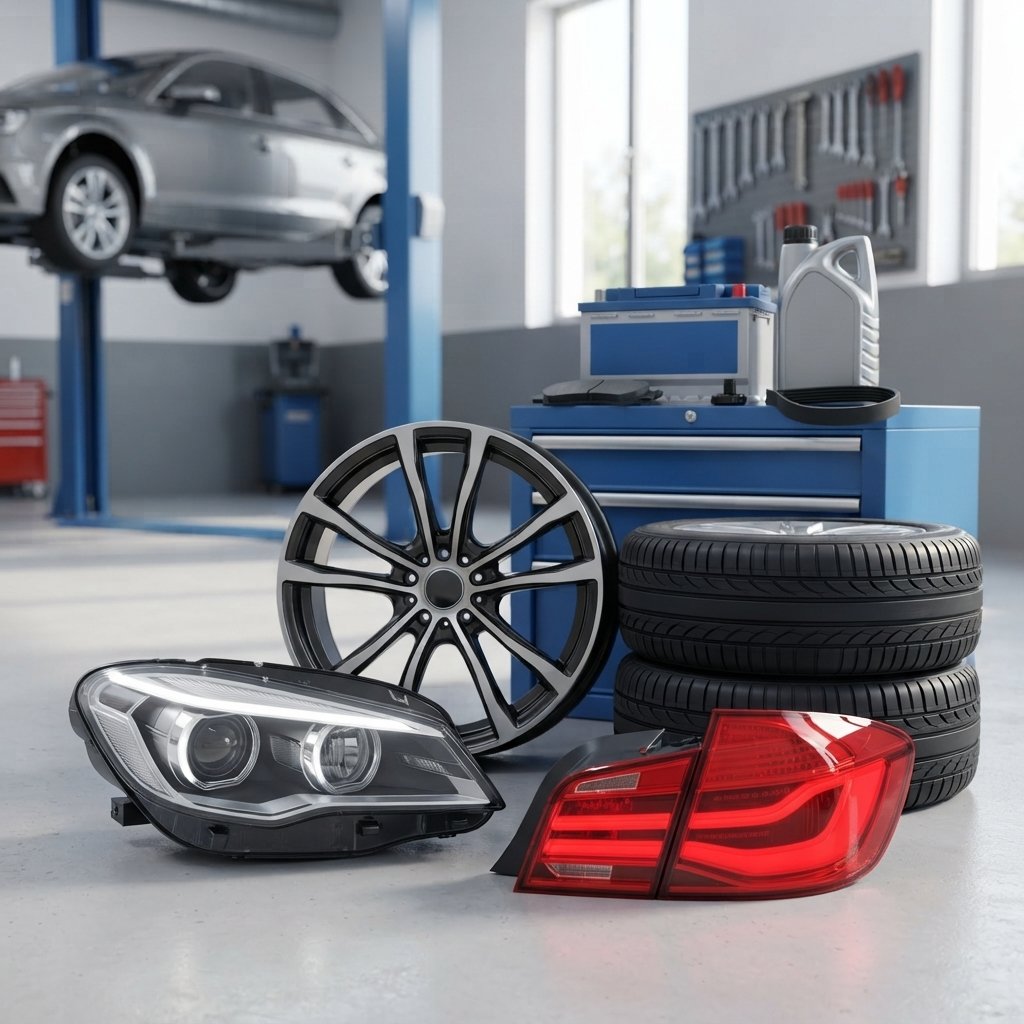 Auto Car Parts By License Number