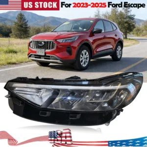 New LED Headlight Assembly for 2023 2024 2025 Ford Escape Front Left Side Lamp
