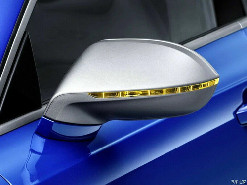 Carbon Fiber Car Side Mirror Cover Caps Side Assist For Audi A7 RS7 S7 - Image 6
