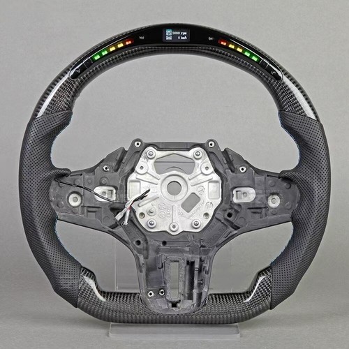 Carbon Fiber Steering Wheel For BMW X3 G01 X4 G02 X5 G05 X6 G06 X7 G07 W/Heated - Image 17