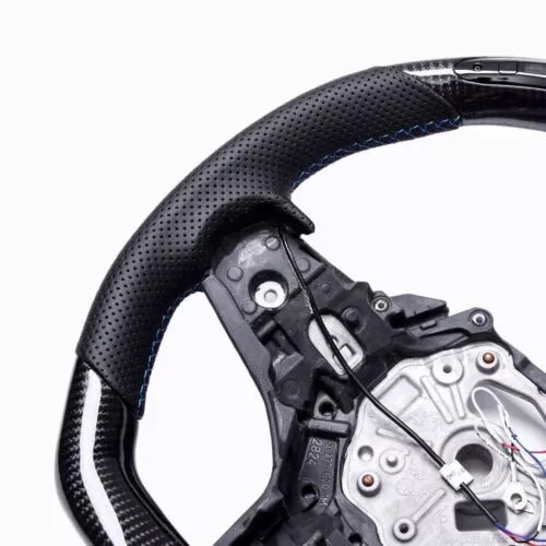 Carbon Fiber Steering Wheel For BMW X3 G01 X4 G02 X5 G05 X6 G06 X7 G07 W/Heated - Image 21