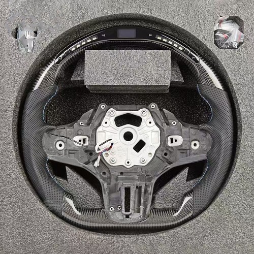 Carbon Fiber Steering Wheel For BMW X3 G01 X4 G02 X5 G05 X6 G06 X7 G07 W/Heated - Image 22