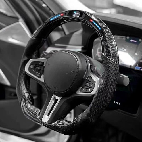 Carbon Fiber Steering Wheel For BMW X3 G01 X4 G02 X5 G05 X6 G06 X7 G07 W/Heated - Image 5