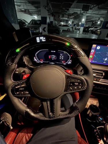 Carbon Fiber Steering Wheel For BMW X3 G01 X4 G02 X5 G05 X6 G06 X7 G07 W/Heated - Image 7