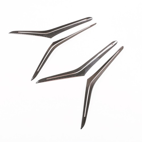 Real Carbon Fiber Interior Door Armrest light trim For BMW X5 X7 G05 G07 19-21 - Image 6