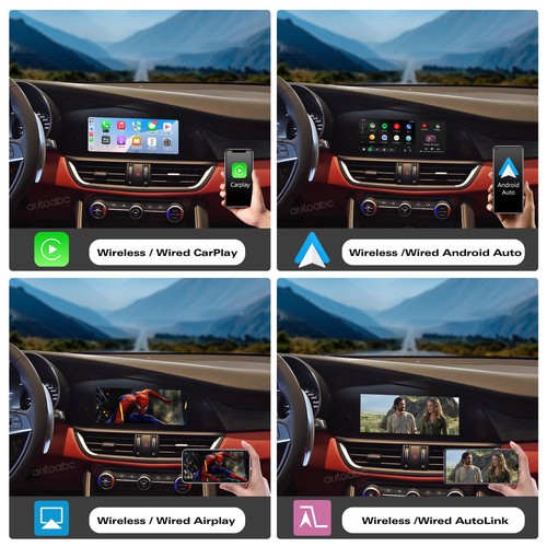 Wireless CarPlay for 2016-2019 Alfa Romeo Stelvio Giulia Adapter Box Mirroring - Image 3