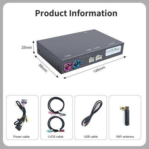 Wireless CarPlay for 2016-2019 Alfa Romeo Stelvio Giulia Adapter Box Mirroring - Image 4