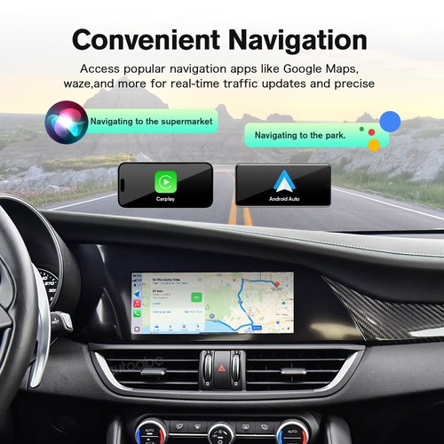 Wireless CarPlay for 2016-2019 Alfa Romeo Stelvio Giulia Adapter Box Mirroring - Image 7