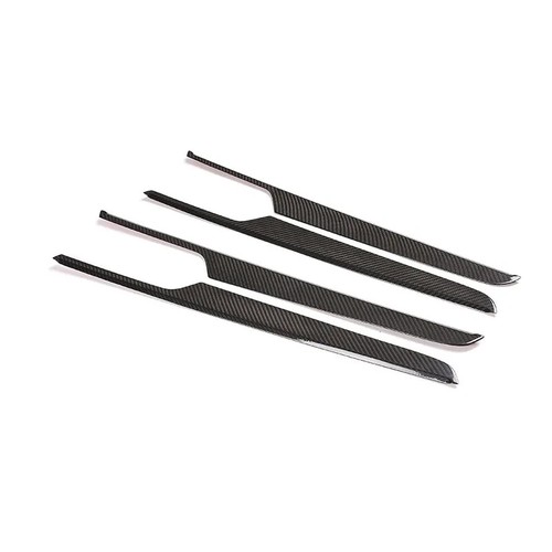 Real Carbon Fiber Interior Door Panel Decor Trim For Porsche Macan 2014-2023 US - Image 6