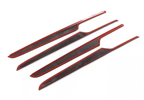 Real Carbon Fiber Interior Door Panel Decor Trim For Porsche Macan 2014-2023 US - Image 9