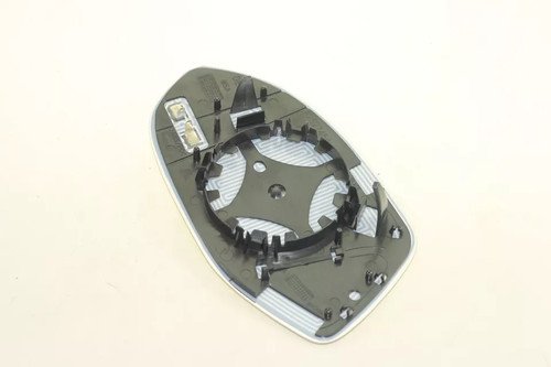 Passenger Side Mirror Glass Heated W/Holder For AUDI A7 S7 12-18 RH W/O DIMMING - Image 2
