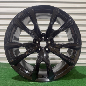 22" x 10.5" All Gloss Black Rear Factory OEM Alloy Wheel Rim 2019-2022 BMW X7