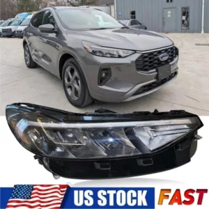 Right Passenger Side Headlight for 2023 2024 2025 Ford Escape New LED Headlamp