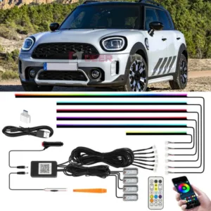 For Mini Cooper Countryman Car Interior LED Ambient Neon Light Atmosphere Lights
