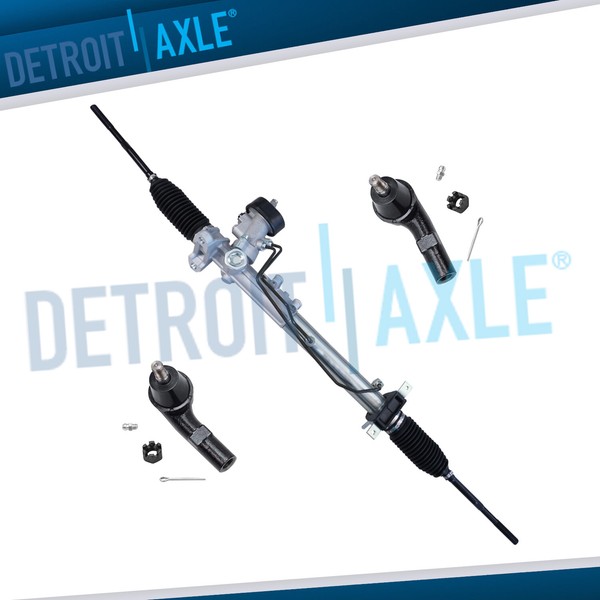 Power Steering Rack and Pinion Outer Tie Rods for Volkswagen Jetta Beetle Golf