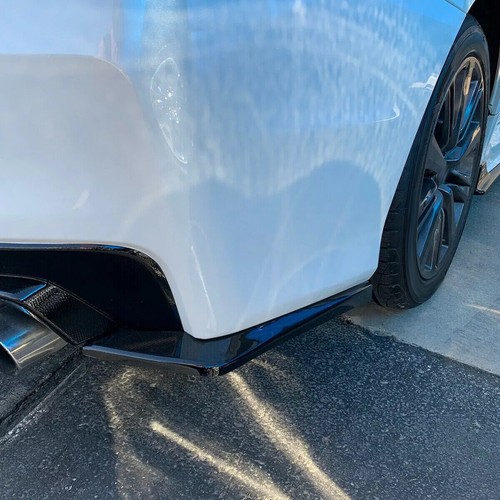 Factory Style Rear Bumper Side Aprons Spats For 2015-2019 Subaru WRX Sti VA1 VA2 - Image 8