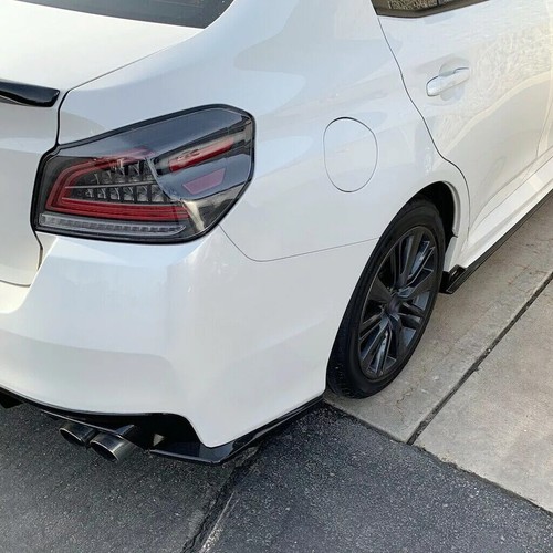 Factory Style Rear Bumper Side Aprons Spats For 2015-2019 Subaru WRX Sti VA1 VA2 - Image 9