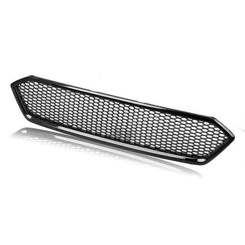 Front Bumper Grille Mesh Grill For Subaru Impreza WRX STI 2018-2021 Gloss Black - Image 8