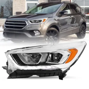 Projector Headlight Assembly DRL Set Left Driver Side Escape 2017 2018 2019
