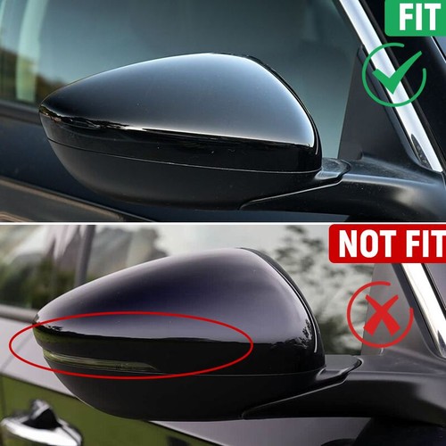 Right Passenger Side Mirror Cover Cap Glossy Black For 2018~2022 Honda Accord - Image 2