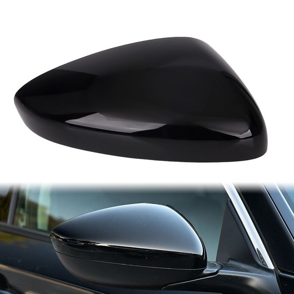 Right Passenger Side Mirror Cover Cap Glossy Black For 2018~2022 Honda Accord