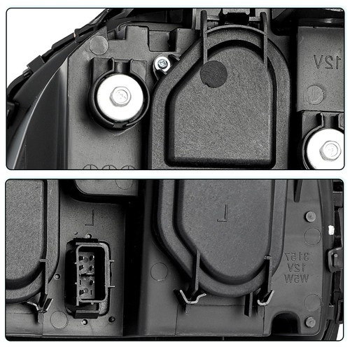 Headlight Assembly for Cadillac DeVille 2000 2005 Chrome Driver Passenger Side - Image 7