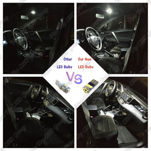 White Interior LED Lights Package Kit for 2004 - 2009 Lexus RX330 RX350 - Image 8