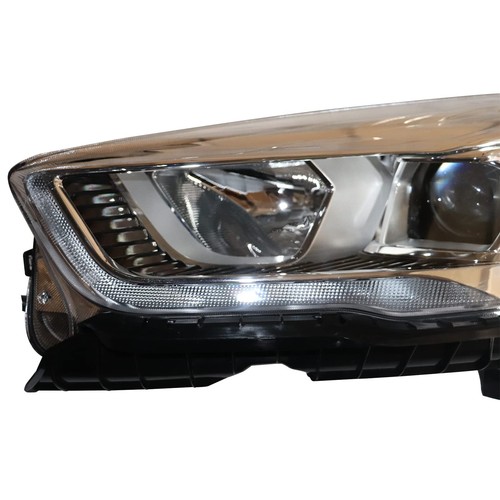 2017-2019 Ford Escape Left Driver Halogen Headlight Assembly LED DRL Clear Lens - Image 4
