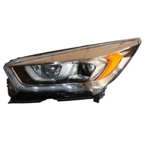 2017-2019 Ford Escape Left Driver Halogen Headlight Assembly LED DRL Clear Lens