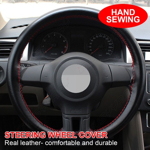 14.5‘’-15" Steering Wheel Cover Leather For Honda Civic / Accord / CR-V - Image 12