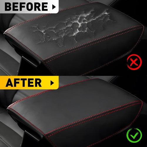 Leather Center Console Armrest Lid Cover Replacement For 2017-2022 Honda CR-V - Image 11