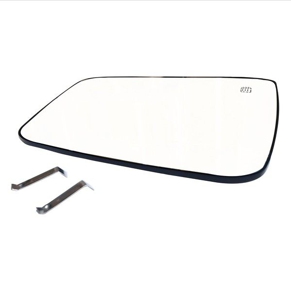 Left Driver Side Exterior Mirror Glass W/ Power Heated For Dodge Ram 1500 2500