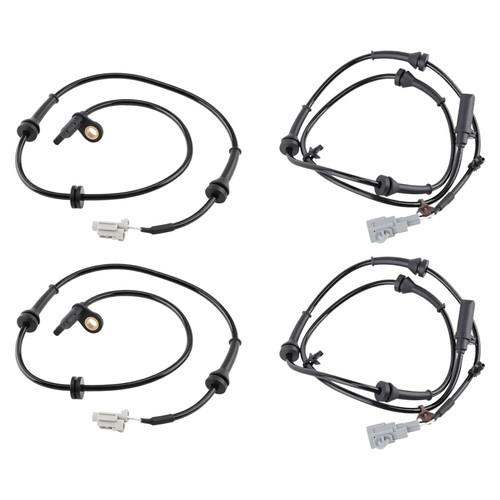 Set of 4 ABS Speed Sensors Front & Rear Driver Passenger Side Left Right - Image 3