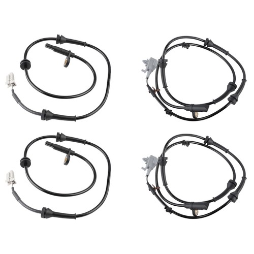 Set of 4 ABS Speed Sensors Front & Rear Driver Passenger Side Left Right - Image 4