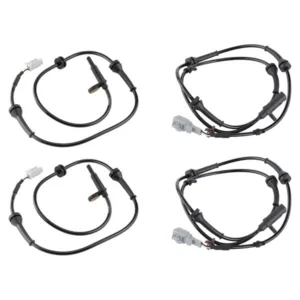 Set of 4 ABS Speed Sensors Front & Rear Driver Passenger Side Left Right