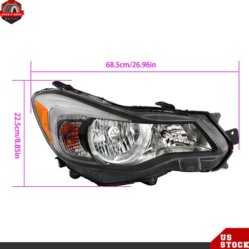 For 2012-2015 Subaru Impreza Headlight Headlamp Assembly For 2013-2016 Crosstrek - Image 9
