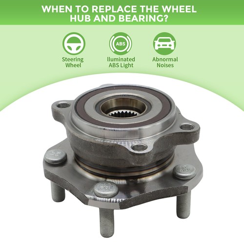Front Wheel Hub Bearings Pair For Nissan Rogue 2014-2018 for Rogue Sport - Image 4
