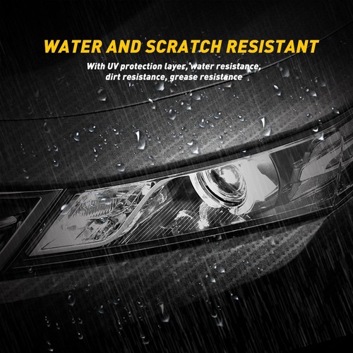 Carbon Fiber Vinyl Wrap Film Interior Control Decals Panel Car Parts Stickers BL - Image 5