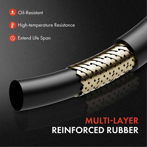 2x Inlet and Outlet(Upper) & Lower Transmission Oil Cooler Line for Jeep Liberty - Image 5