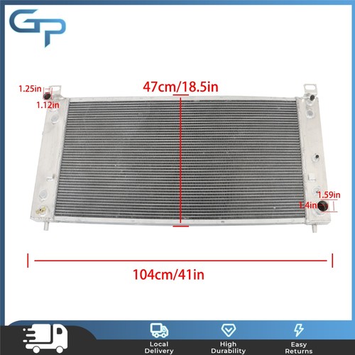 34'' 3 Row Radiator For Chevy Silverado 1500 2500 Suburban 4.8L 5.3L 6.0L CU2370 - Image 11