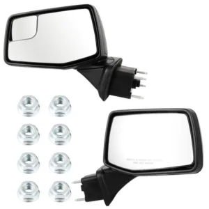 Pair Side Mirrors for Chevrolet Silverado 1500 2019-2025W/heated 5 Pins