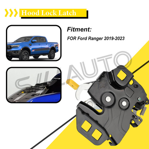 Front Hood Latch Assembly Fit Ford Ranger 2019-2023 L4 2.3L - Image 3