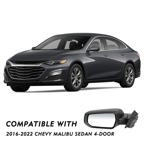 3 Pin Left Driver Side Door Mirror for 2016 2022 Chevy Malibu GM1320538 - Image 5