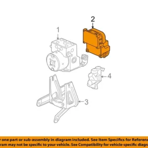 GM OEM Anti-lock Brakes-Control Module 15274844