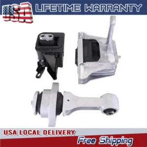New 3Pcs Engine Motor & Trans Mount Set For Hyundai Elantra 2.0L 2017 - 2018