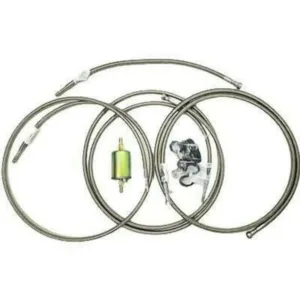 99-03 Chevrolet Silverado Fuel line Quick Fix Braided Lines Ext. Cab 819-840 |