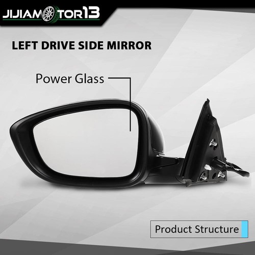 3Pin Manual Fold Driver Side Mirror Fit For Honda Accord 2018 2019 2020-2022 - Image 3