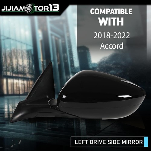 3Pin Manual Fold Driver Side Mirror Fit For Honda Accord 2018 2019 2020-2022 - Image 12