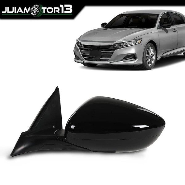3Pin Manual Fold Driver Side Mirror Fit For Honda Accord 2018 2019 2020-2022