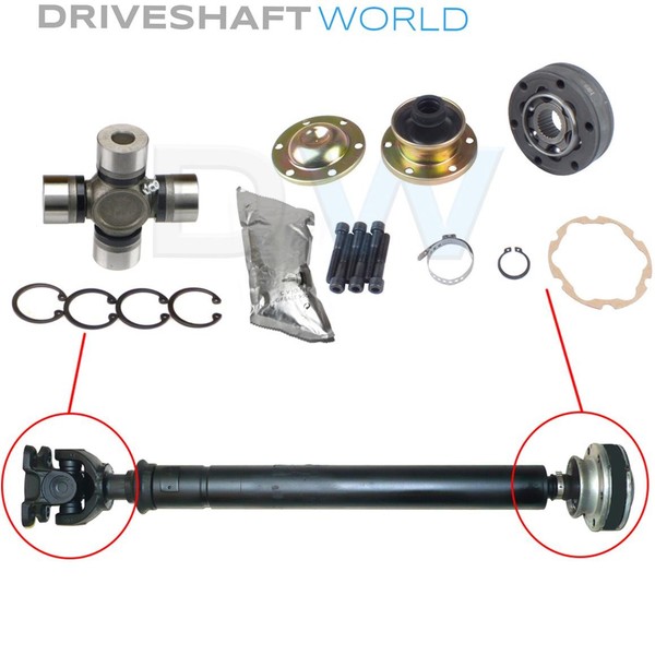 Dodge Durango 2001-2003 Front Driveshaft CV Joint Kit & Universal Joint Kit